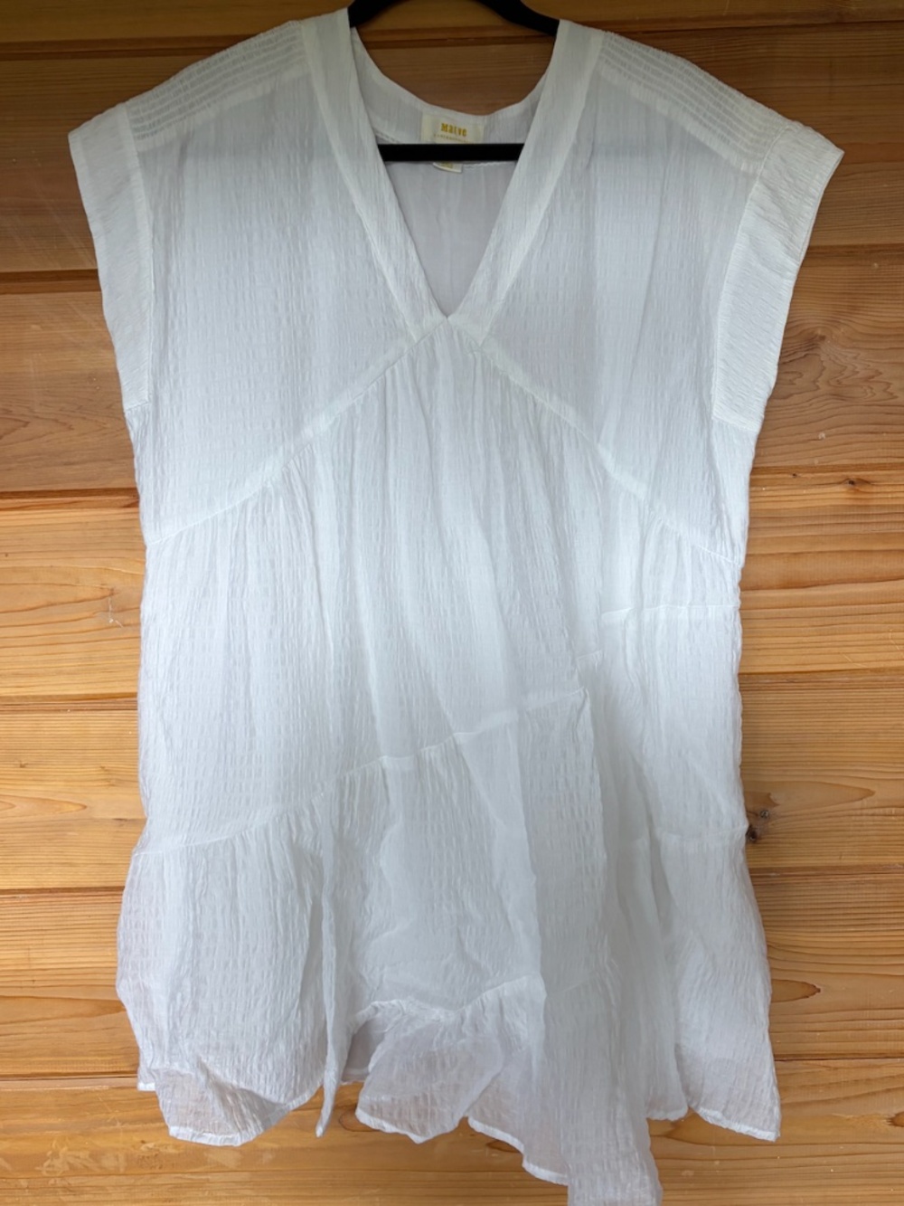 MAEVE JULIET SLEEVELESS TIERED TUNIC